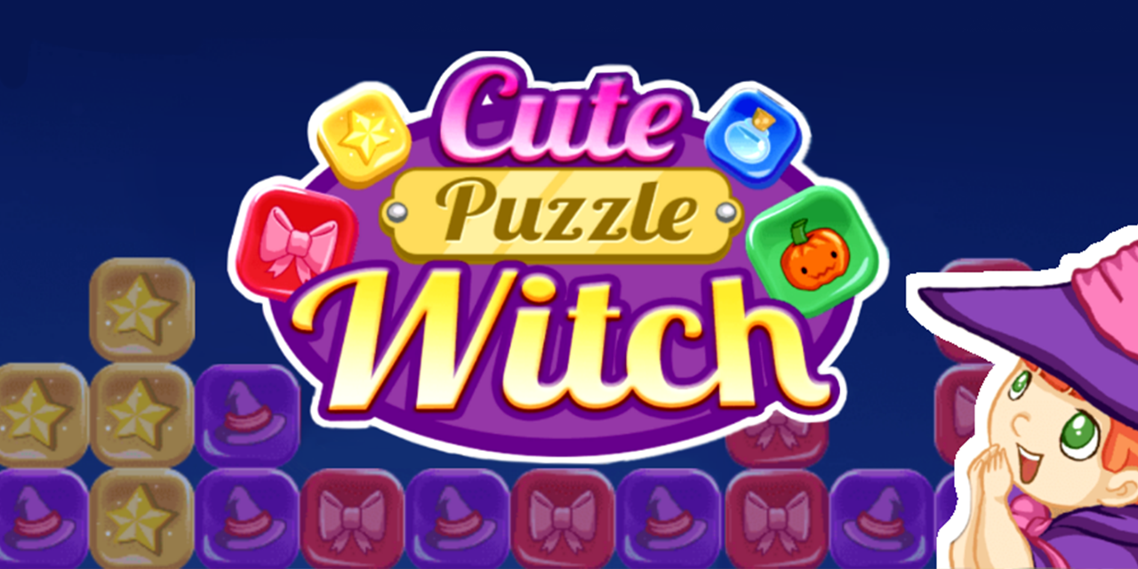 Cute Puzzle Witch